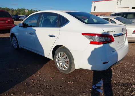 2015 Nissan Sentra Fe+ S/S/Sl/Sr/Sv из США, поврежденный, VIN 3N1AB7AP8FY332837